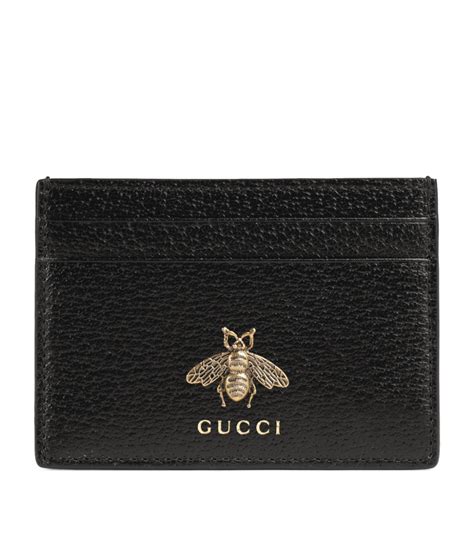 Gucci Animalier Leather Cardholder 